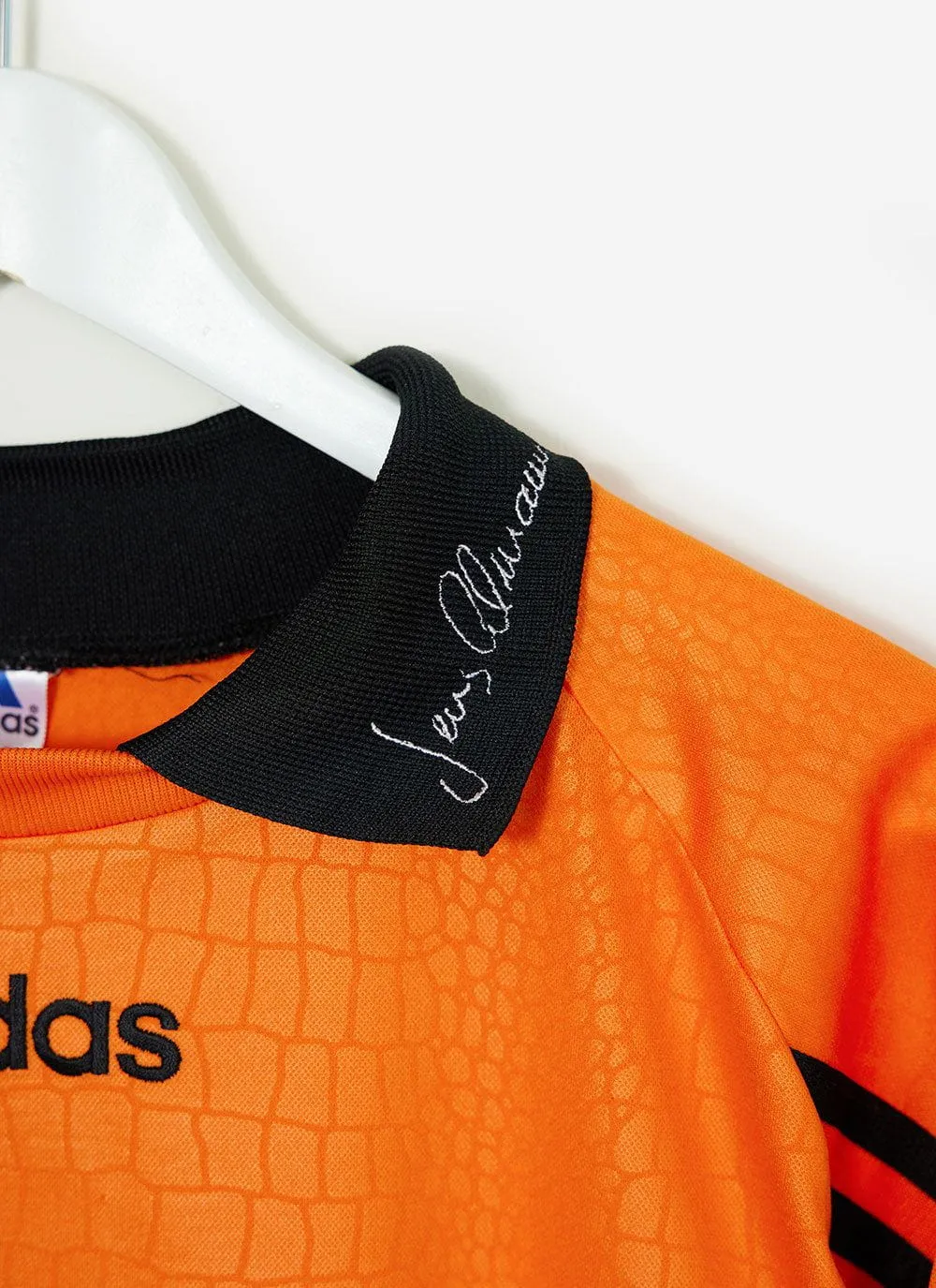 90s Adidas Shirt #42 | Percival x Classic Football Shirts | Orange