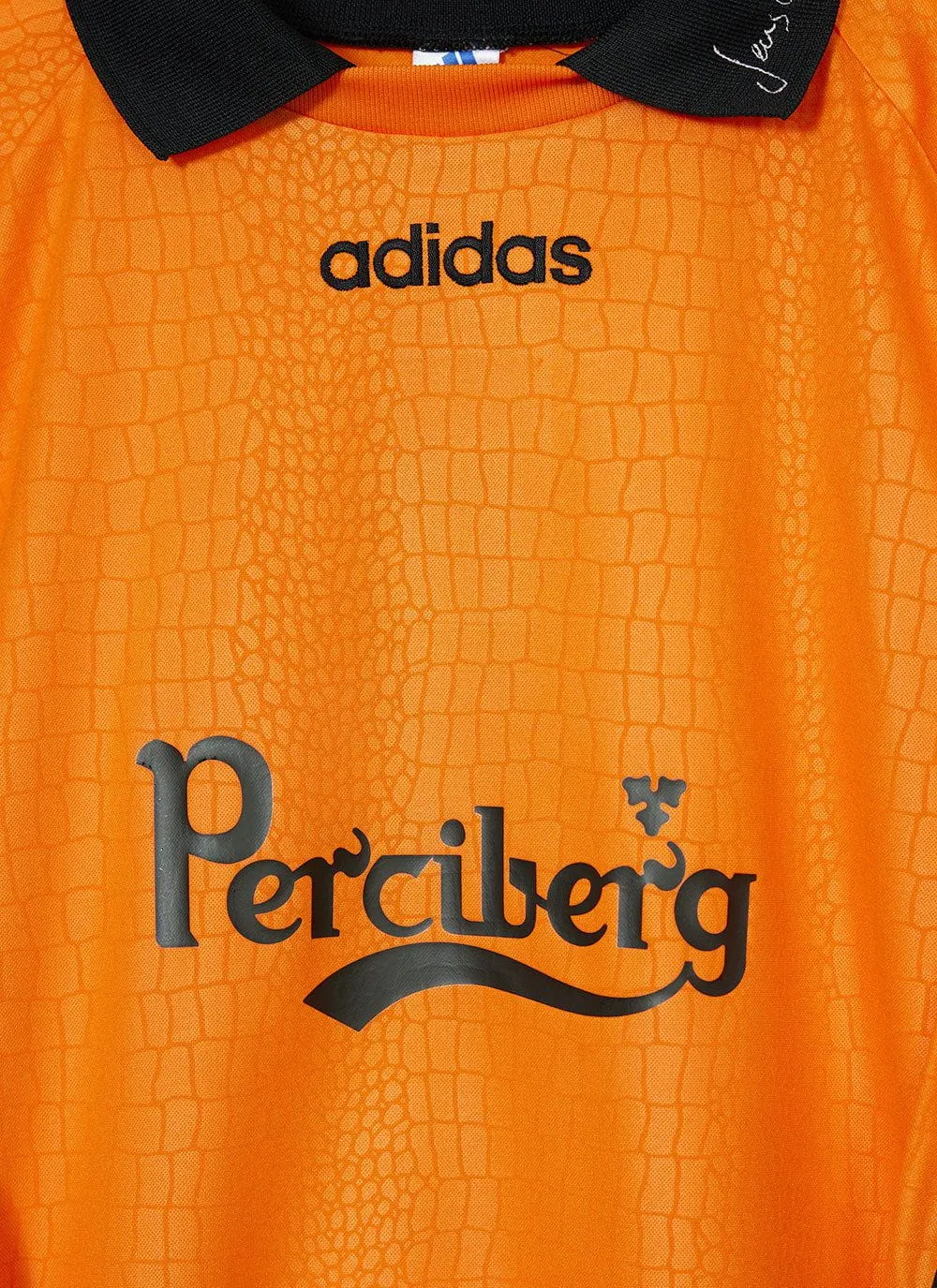 90s Adidas Shirt #42 | Percival x Classic Football Shirts | Orange