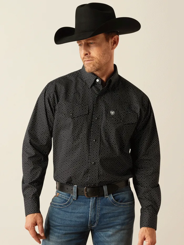 Ariat 10054076 Mens Carmine Classic Fit Shirt Black
