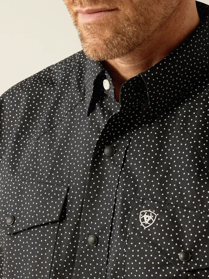 Ariat 10054076 Mens Carmine Classic Fit Shirt Black