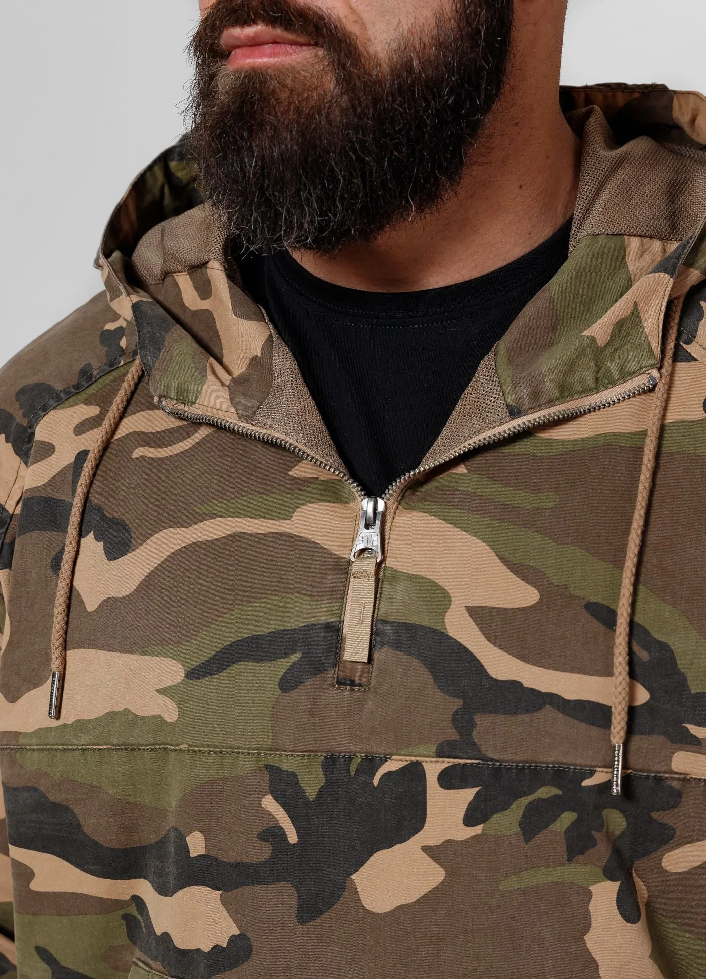 Bassmore Pullover Jacket - Camo
