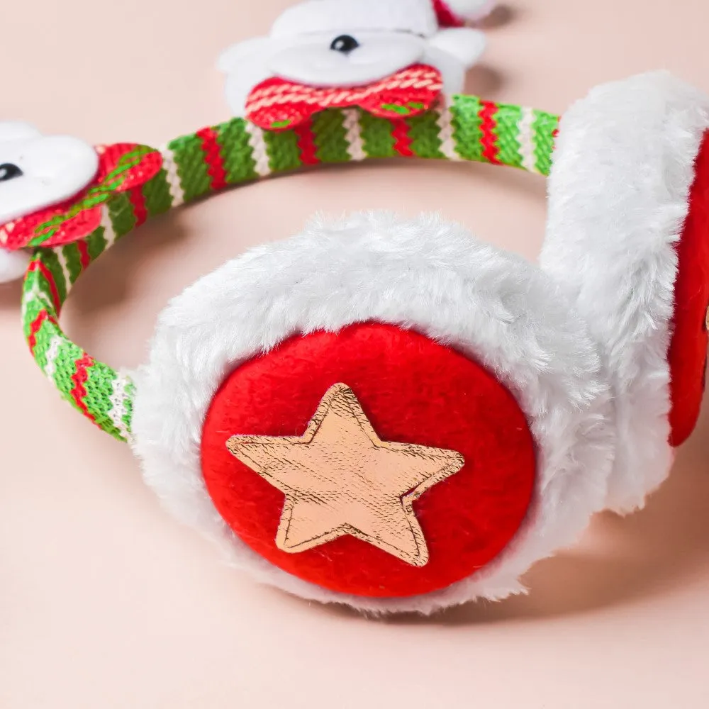 Bear Winter Earmuffs For Christmas