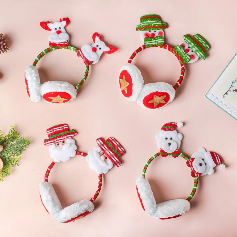 Bear Winter Earmuffs For Christmas