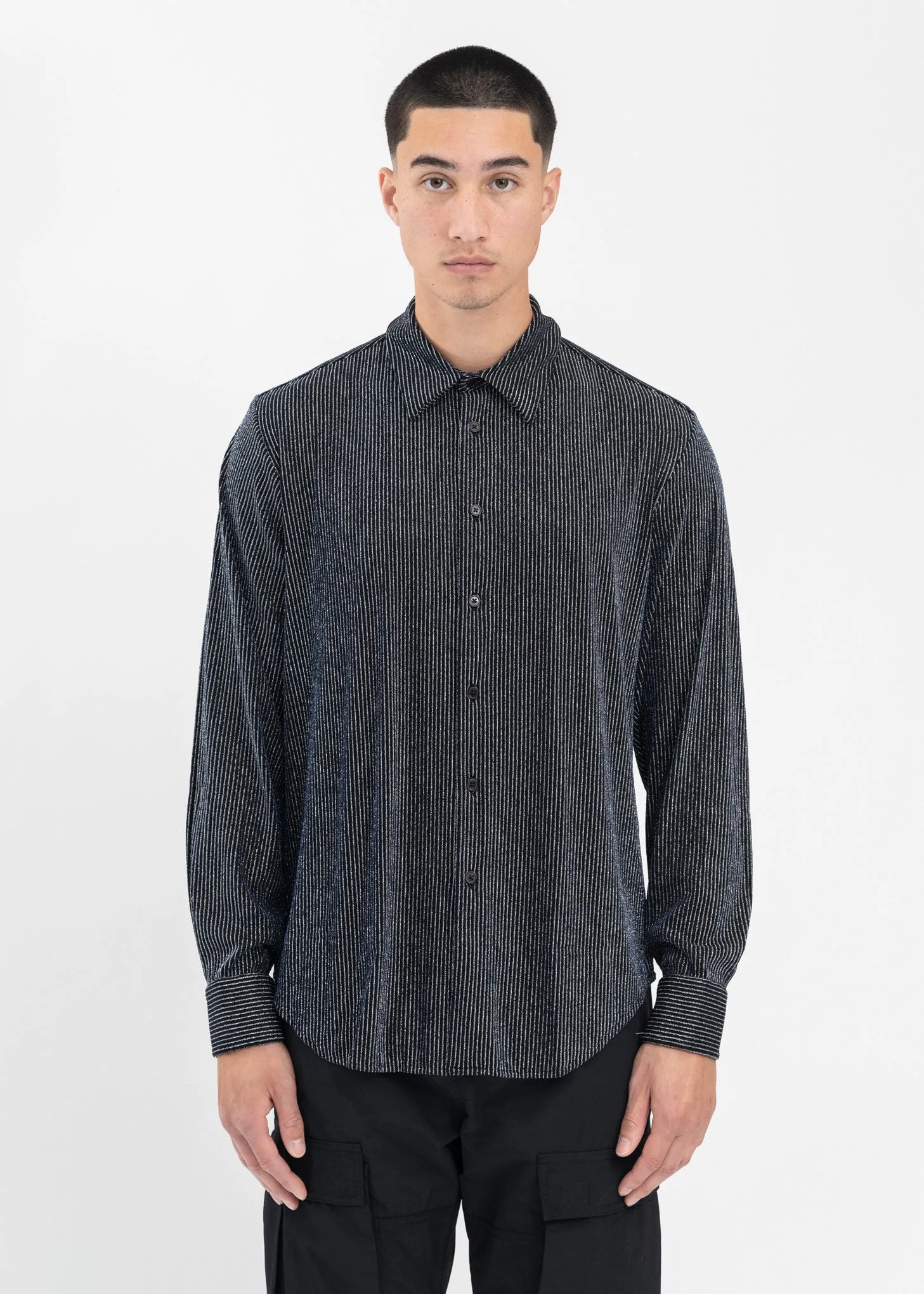 BLACK / SILVER CLASSIC SHIRT