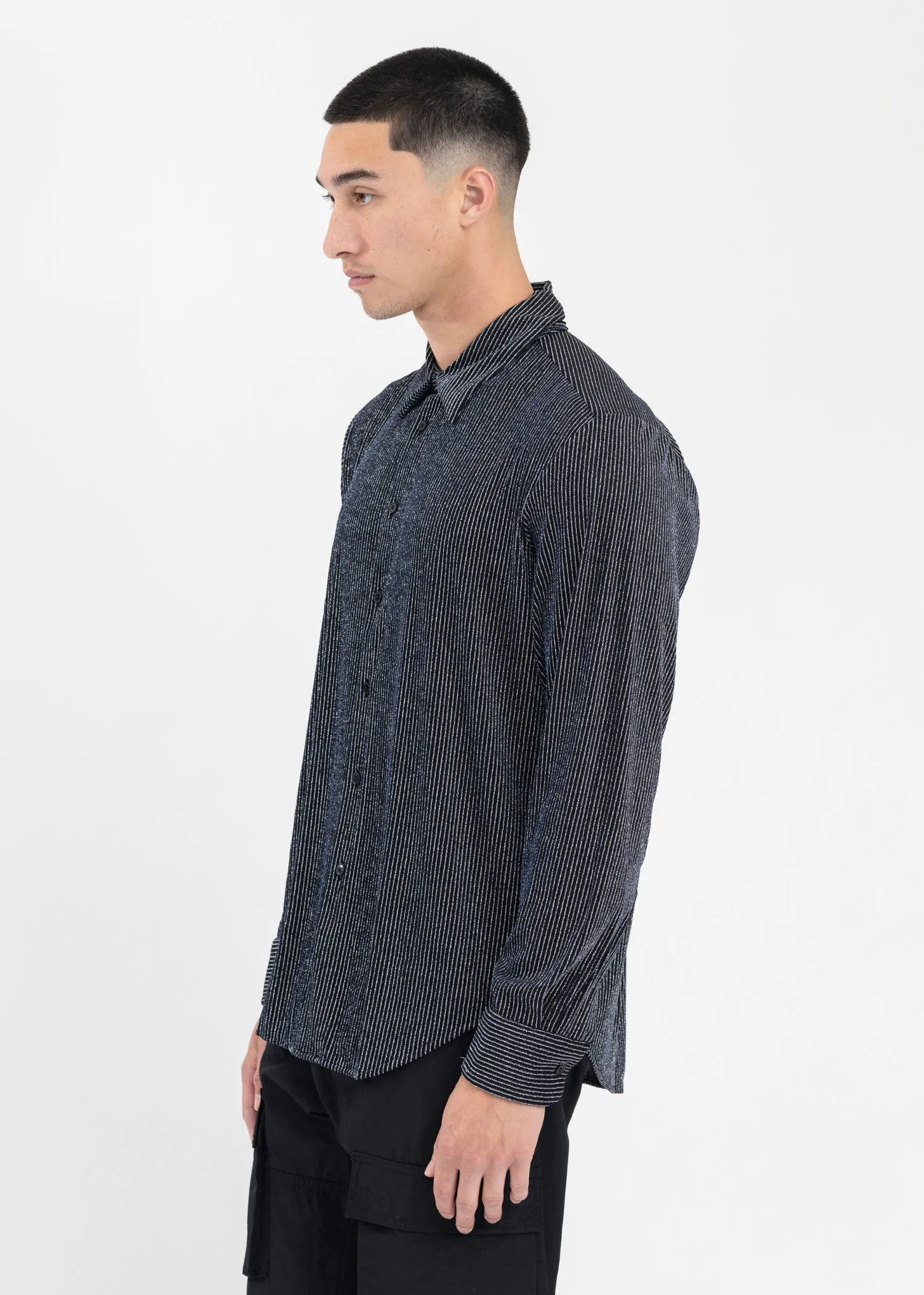 BLACK / SILVER CLASSIC SHIRT