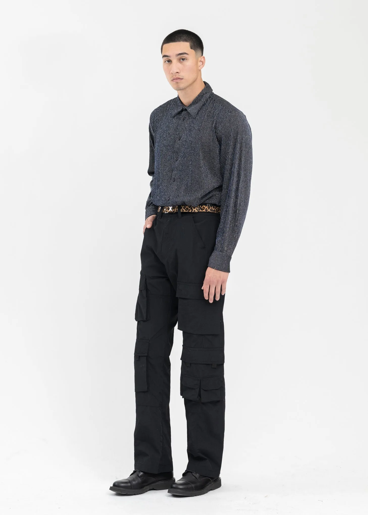 BLACK / SILVER CLASSIC SHIRT