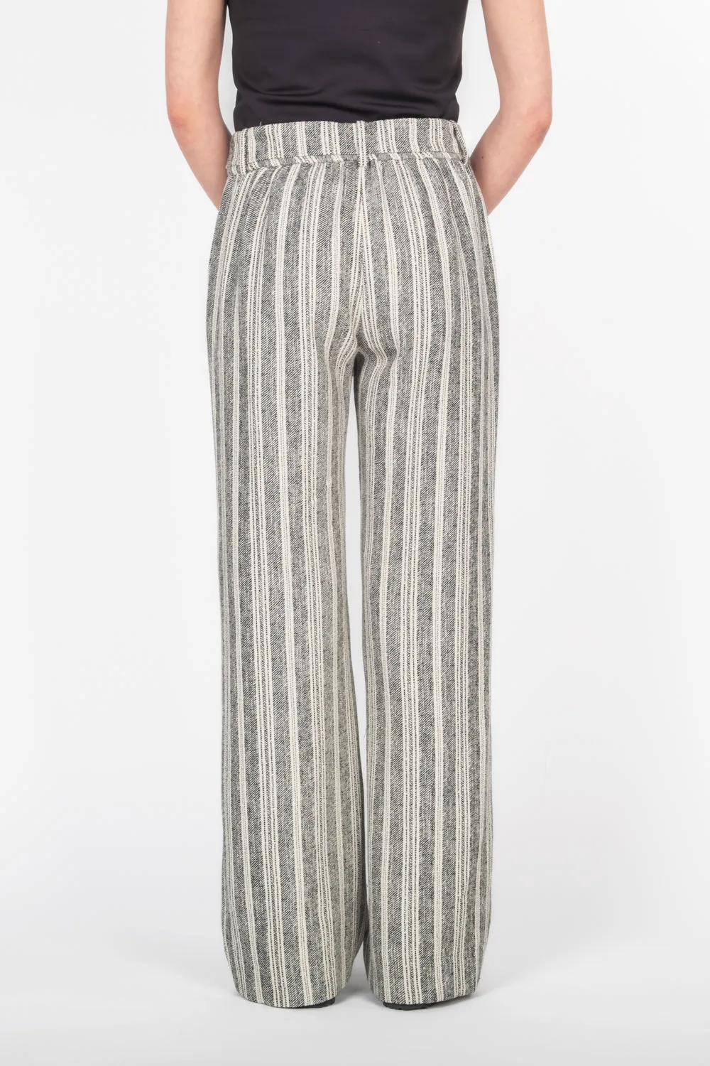 BYLYSE Stripe Belted Trouser
