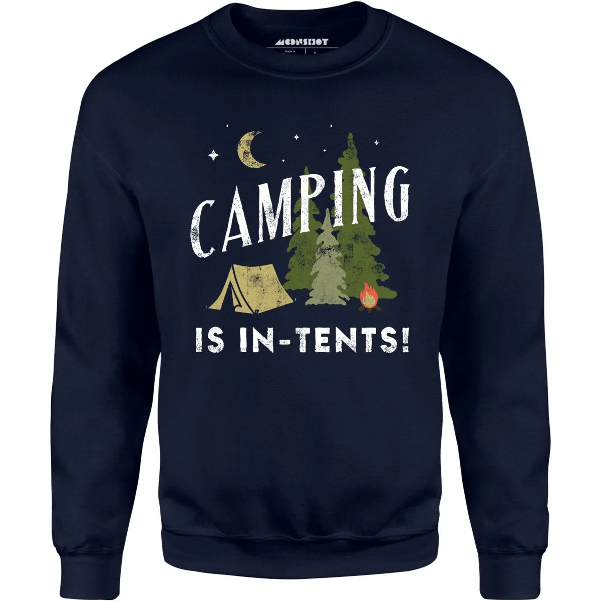 Camping is In-Tents - Unisex Sweatshirt