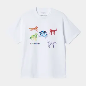 Carhartt WIP - Ollie Mac Huskies T-Shirt - White
