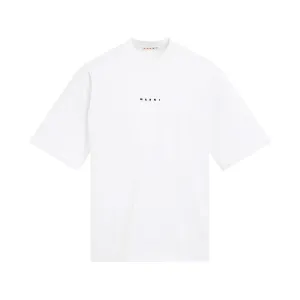 Classic Logo Crewneck T-Shirt in Lily White