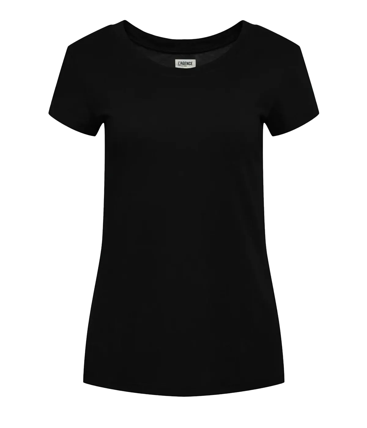 Cory Short Sleeve Crew Neck in Black