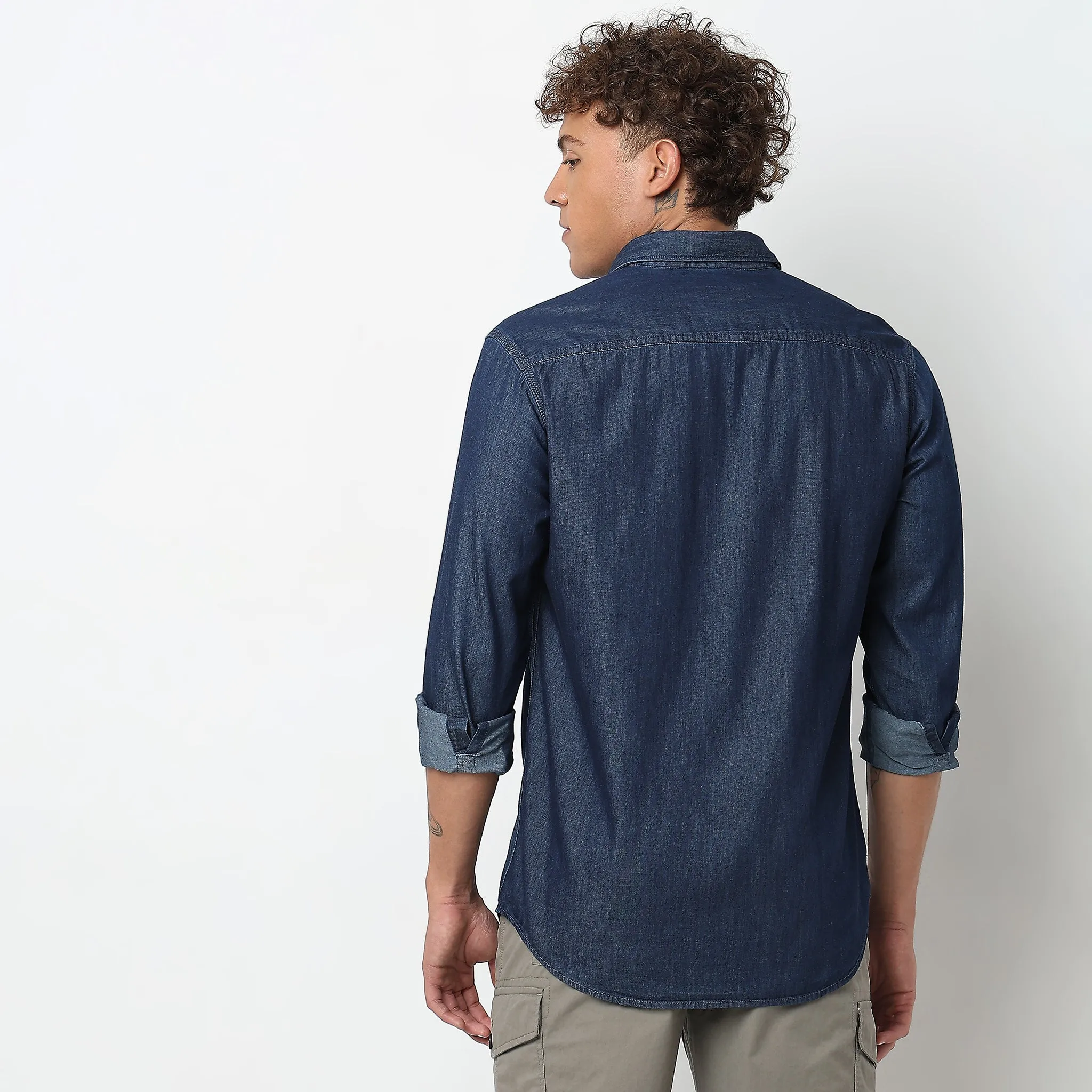 Cruiser Shirt™ - Authentic Indigo - Classic Denim Regular Fit Shirt - Classic forever !!!
