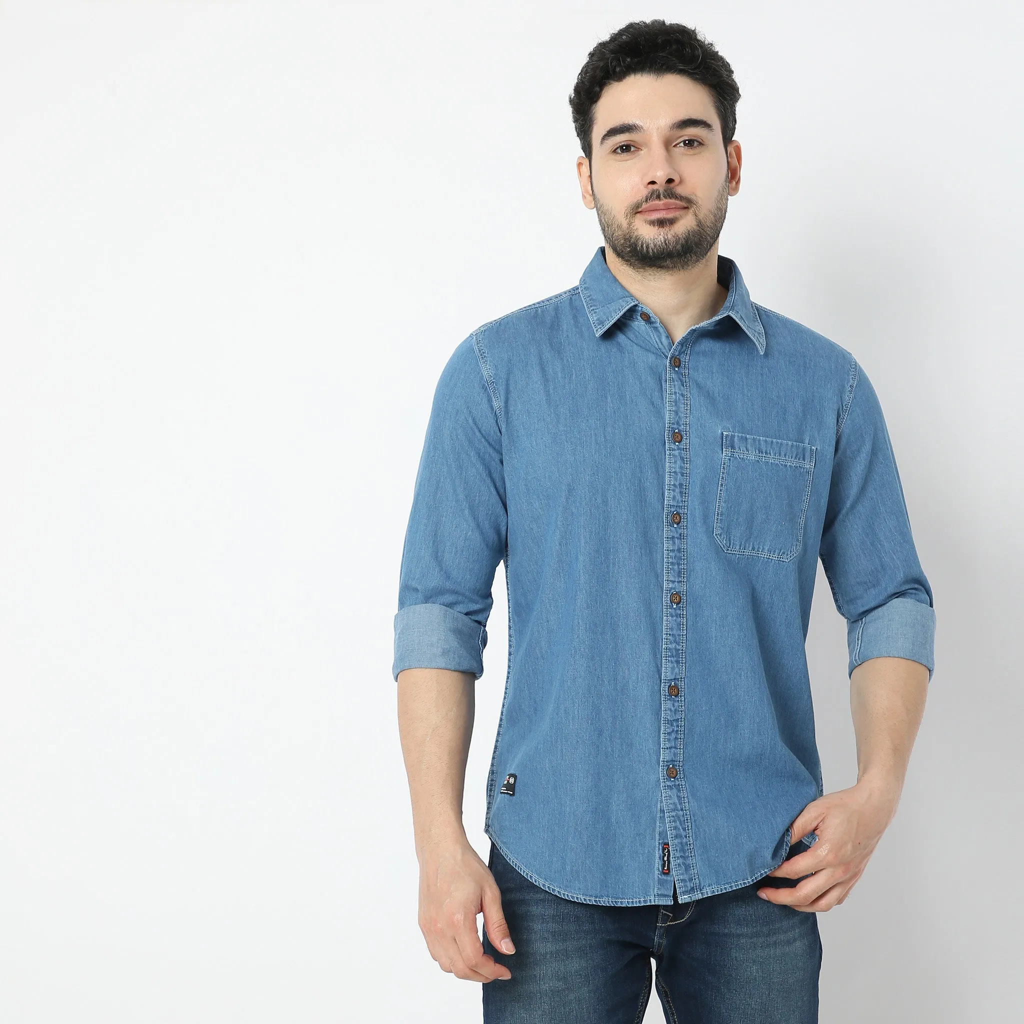 Cruiser Shirt™ - Authentic Indigo - Classic Denim Regular Fit Shirt - Classic forever !!!