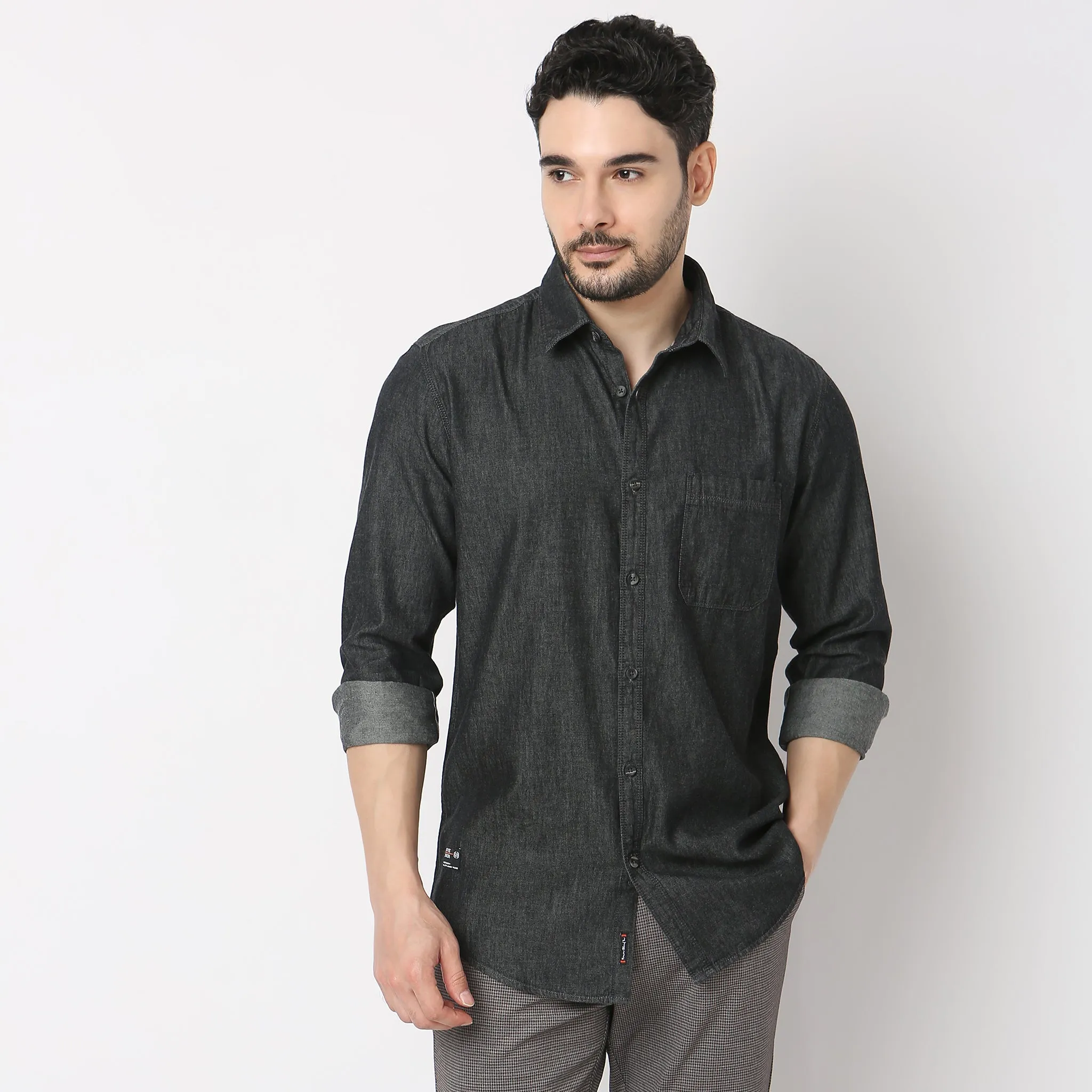Cruiser Shirt™ - Authentic Indigo - Classic Denim Regular Fit Shirt - Classic forever !!!