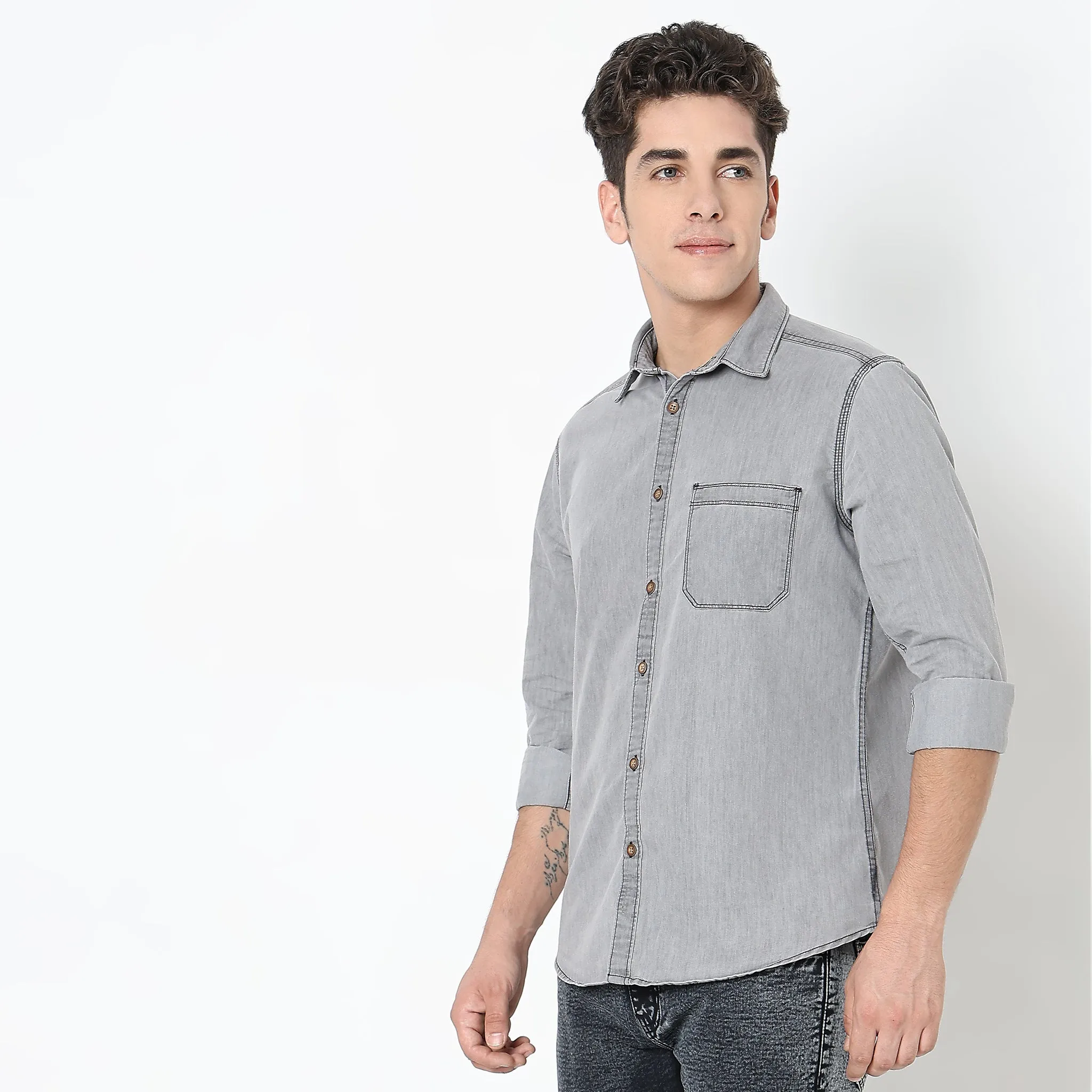 Cruiser Shirt™ - Authentic Indigo - Classic Denim Regular Fit Shirt - Classic forever !!!