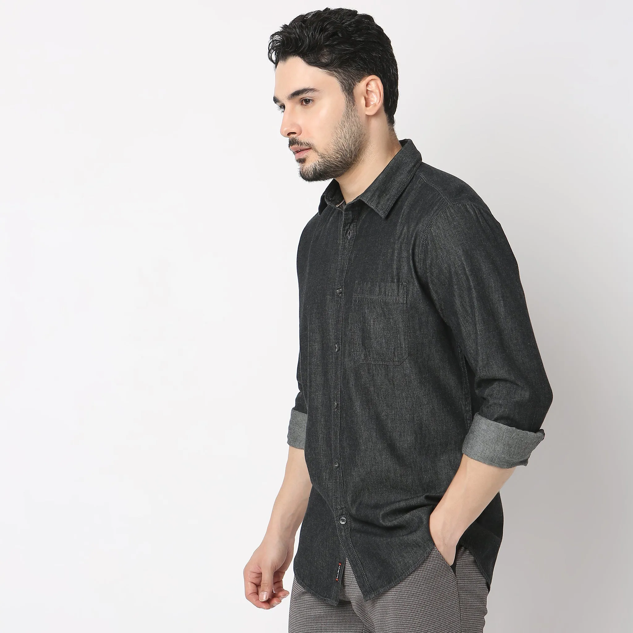 Cruiser Shirt™ - Authentic Indigo - Classic Denim Regular Fit Shirt - Classic forever !!!