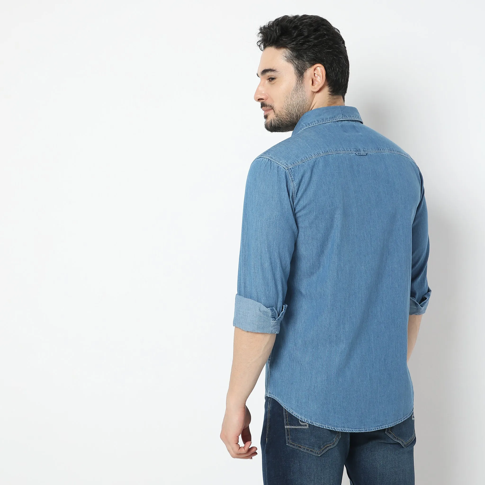 Cruiser Shirt™ - Authentic Indigo - Classic Denim Regular Fit Shirt - Classic forever !!!