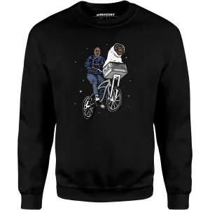 Deebo   Extra Terrestrial Bike Parody Mashup - Unisex Sweatshirt