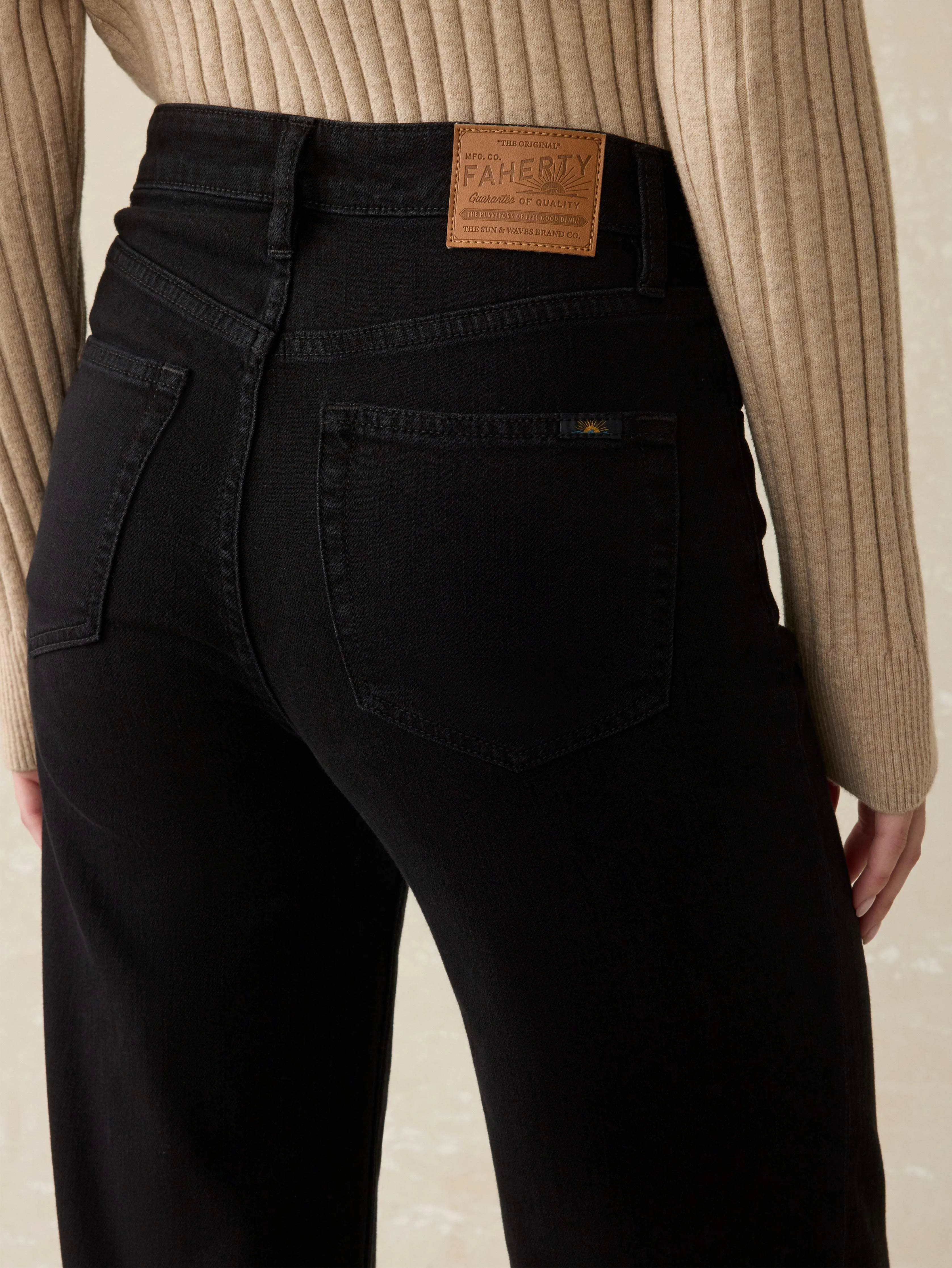 Dream Jean Wide Leg - Nocturne Wash