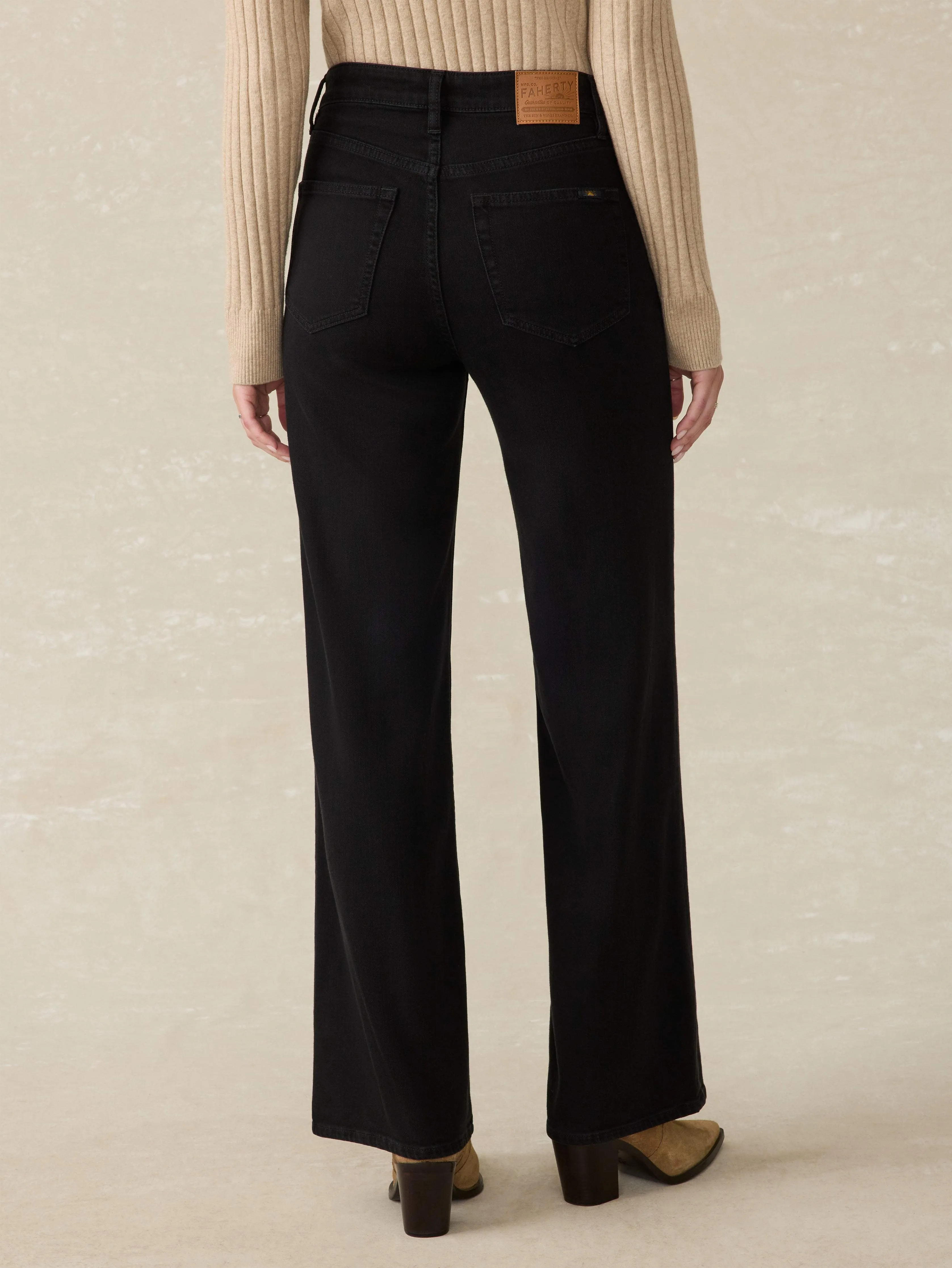 Dream Jean Wide Leg - Nocturne Wash