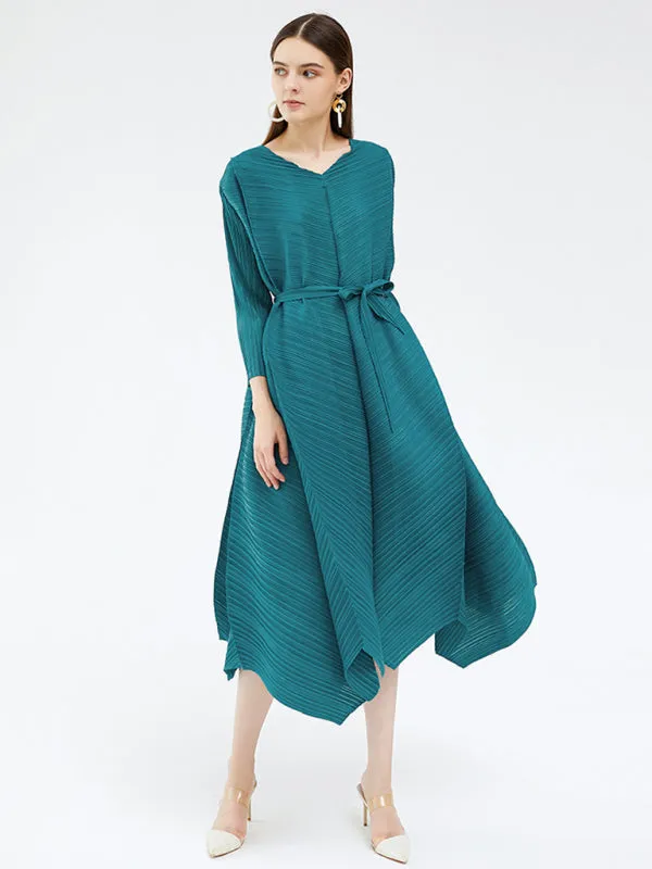 Eloise Women's 3/4 Sleeve Irregular Hem Dress