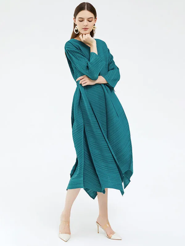 Eloise Women's 3/4 Sleeve Irregular Hem Dress
