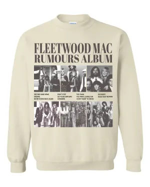 Fleetwood Rumours Album Sweatshirt • Tan