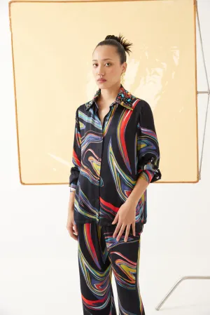 Galaxy Shirt & Trousers Co-ord