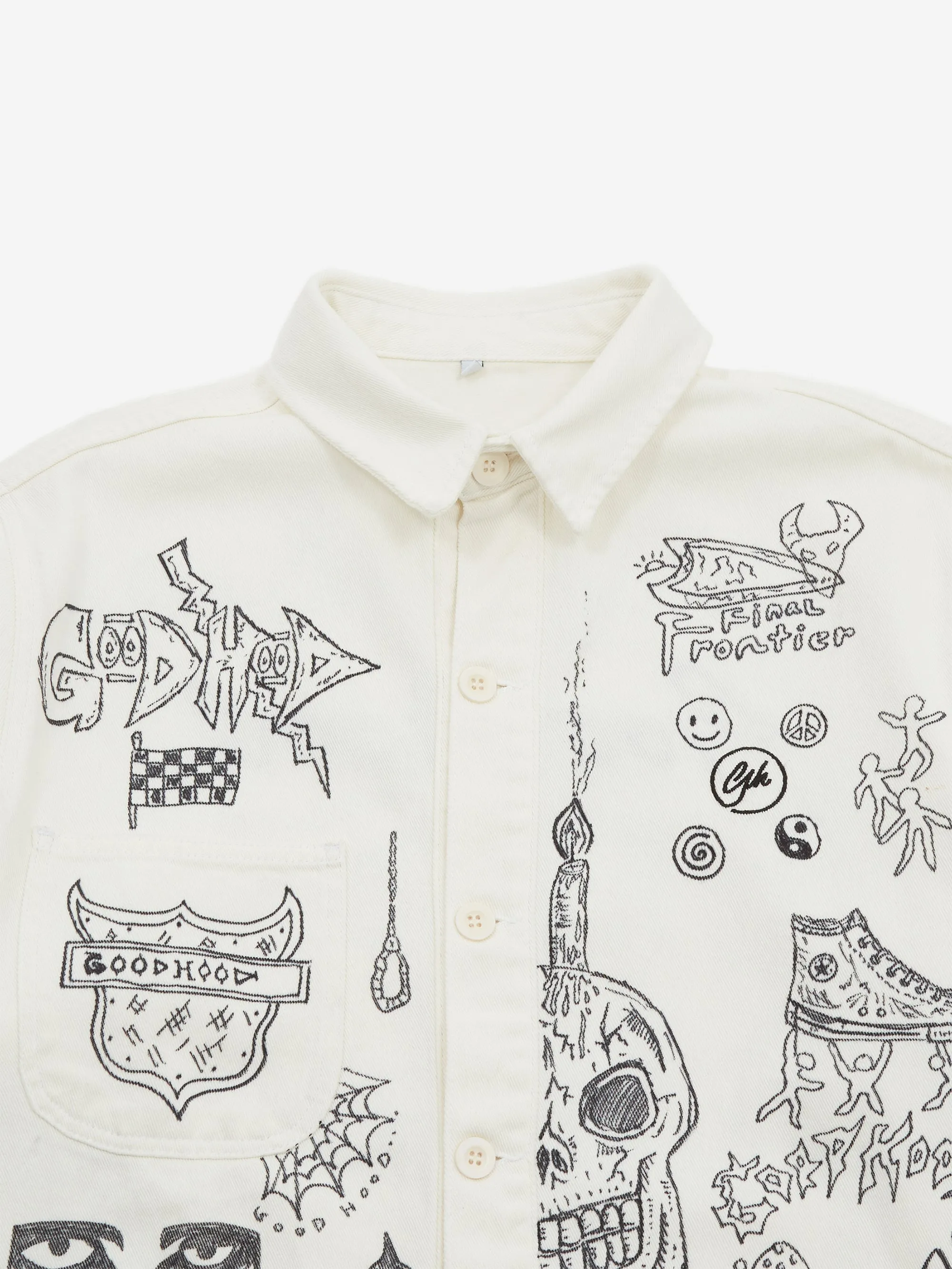 Goodhood x Rebel Yuth Hand Customised Store Worker Jacket - Large No 2