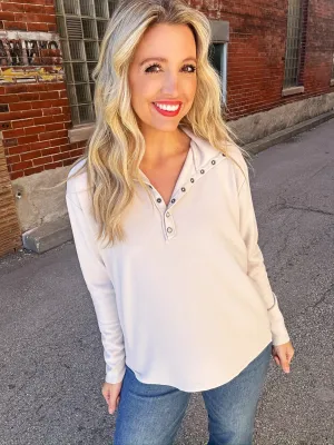 Hello Nite Brooke Snap Pullover