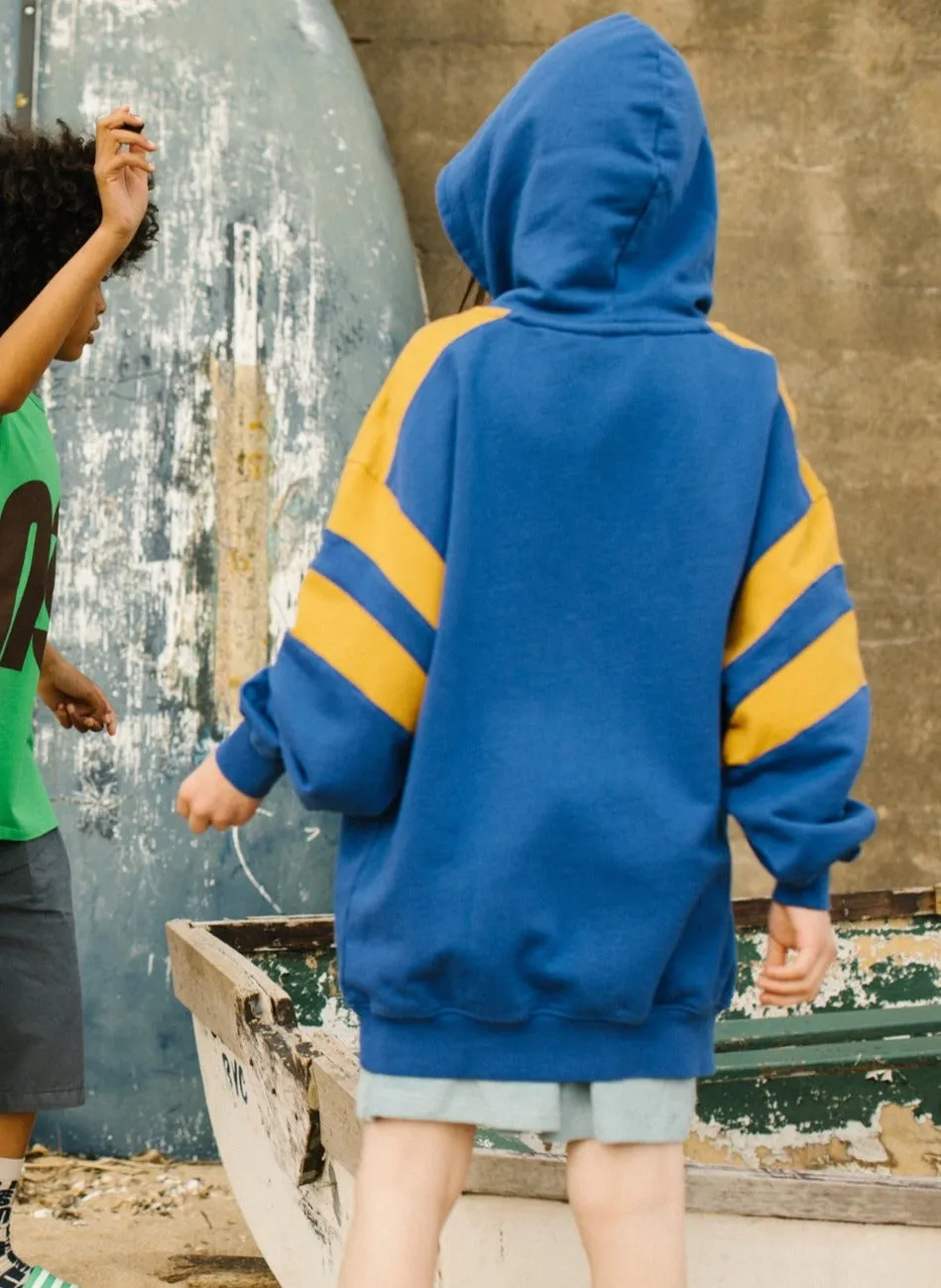 Hoodie Oversized Surf Blue