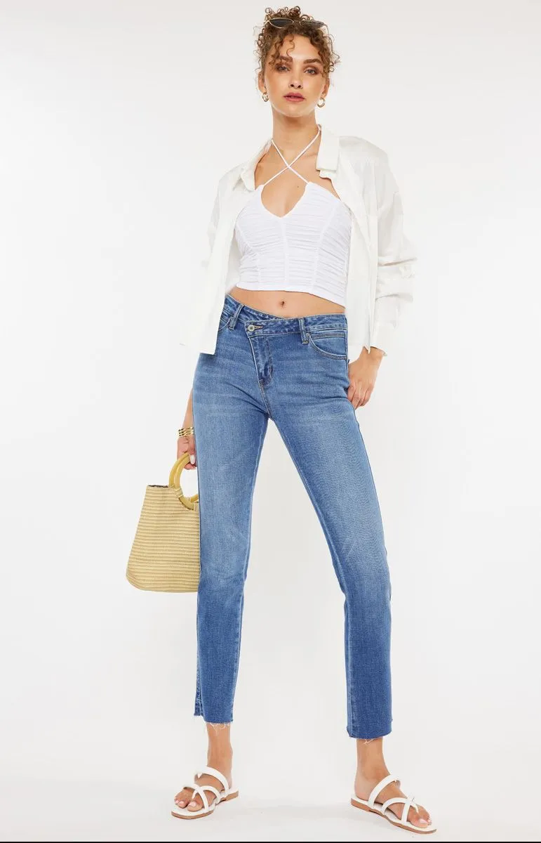 Kancan Maya High Rise Slim Straight