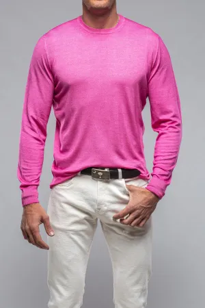 Kane Merino Crew In Pink