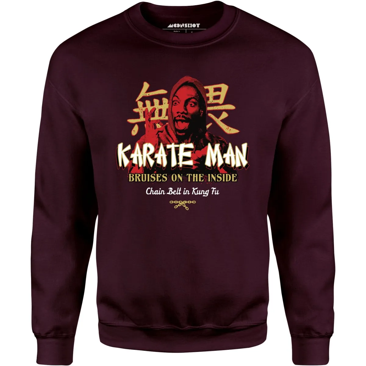 Karate Man - Chain Belt in Kung Fu - Unisex Sweatshirt