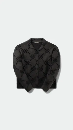 Kirabo Monogram Knit Cardigan