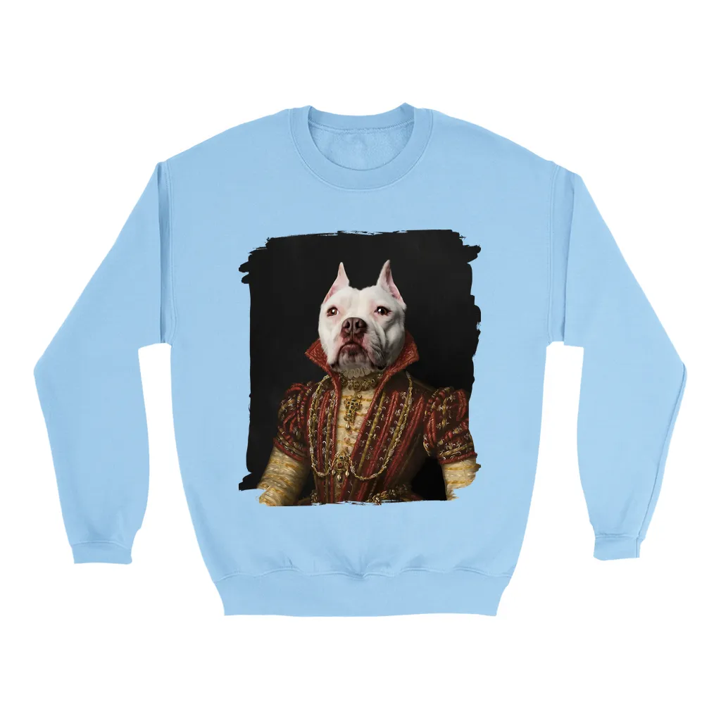 LADY IN RED - Custom Pet Portrait Epic Sweatshirt