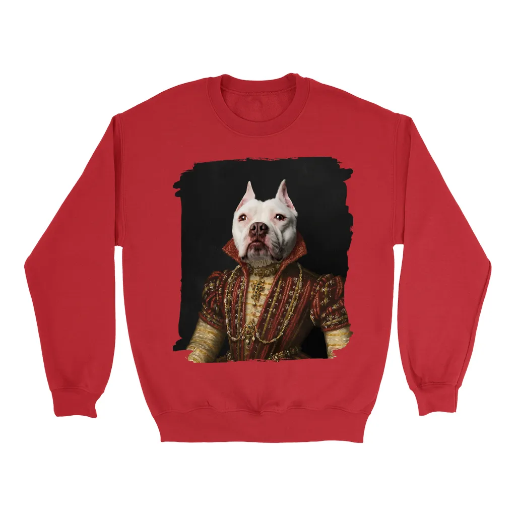 LADY IN RED - Custom Pet Portrait Epic Sweatshirt