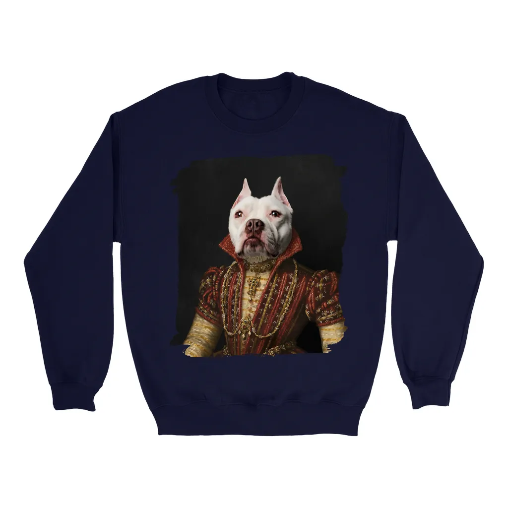 LADY IN RED - Custom Pet Portrait Epic Sweatshirt