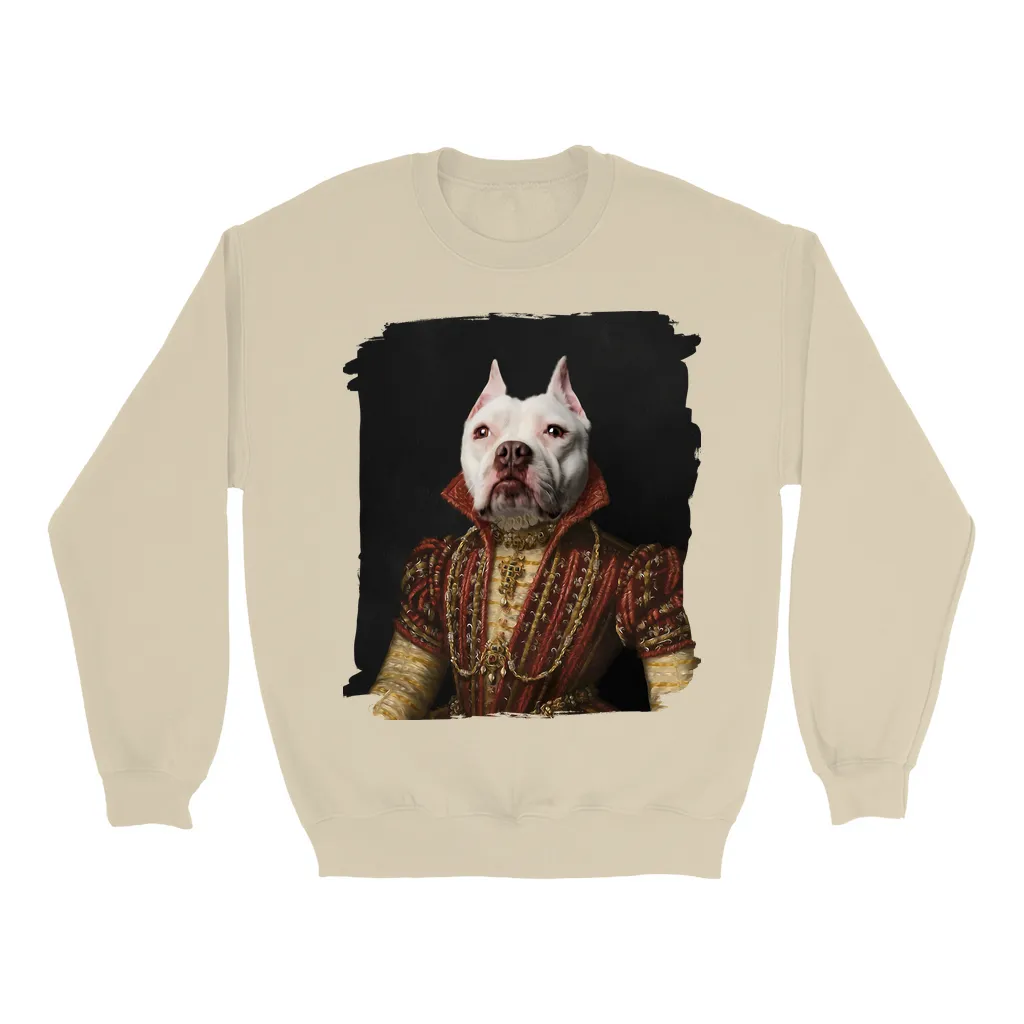 LADY IN RED - Custom Pet Portrait Epic Sweatshirt