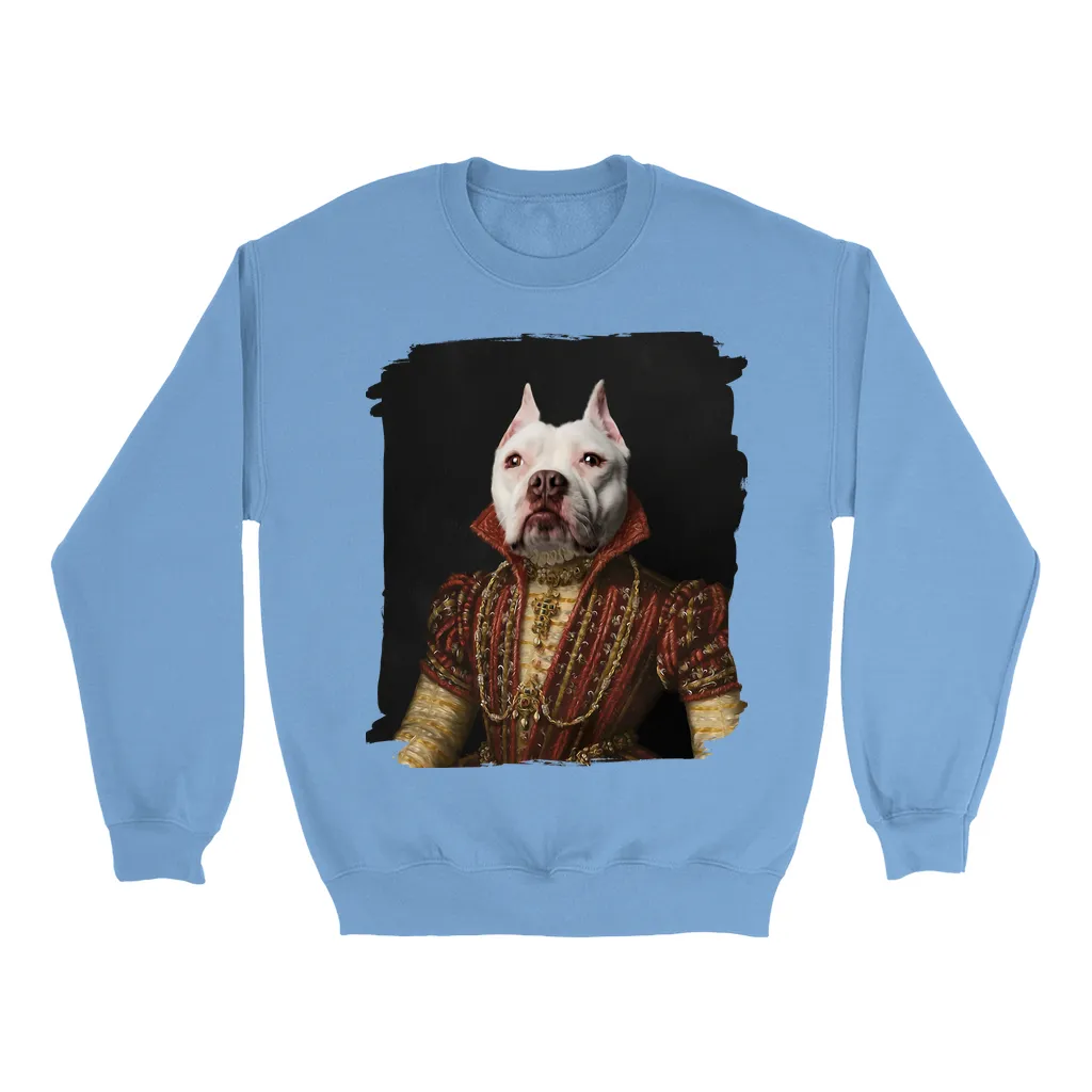 LADY IN RED - Custom Pet Portrait Epic Sweatshirt