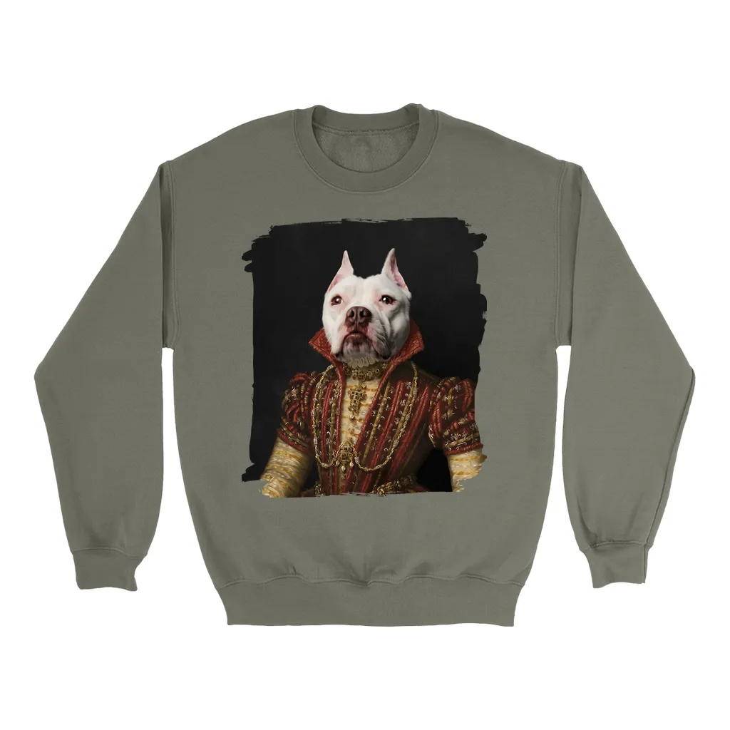 LADY IN RED - Custom Pet Portrait Epic Sweatshirt
