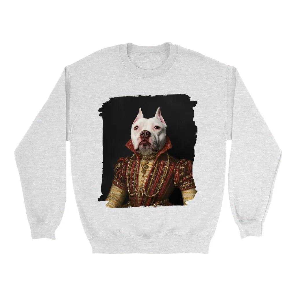 LADY IN RED - Custom Pet Portrait Epic Sweatshirt