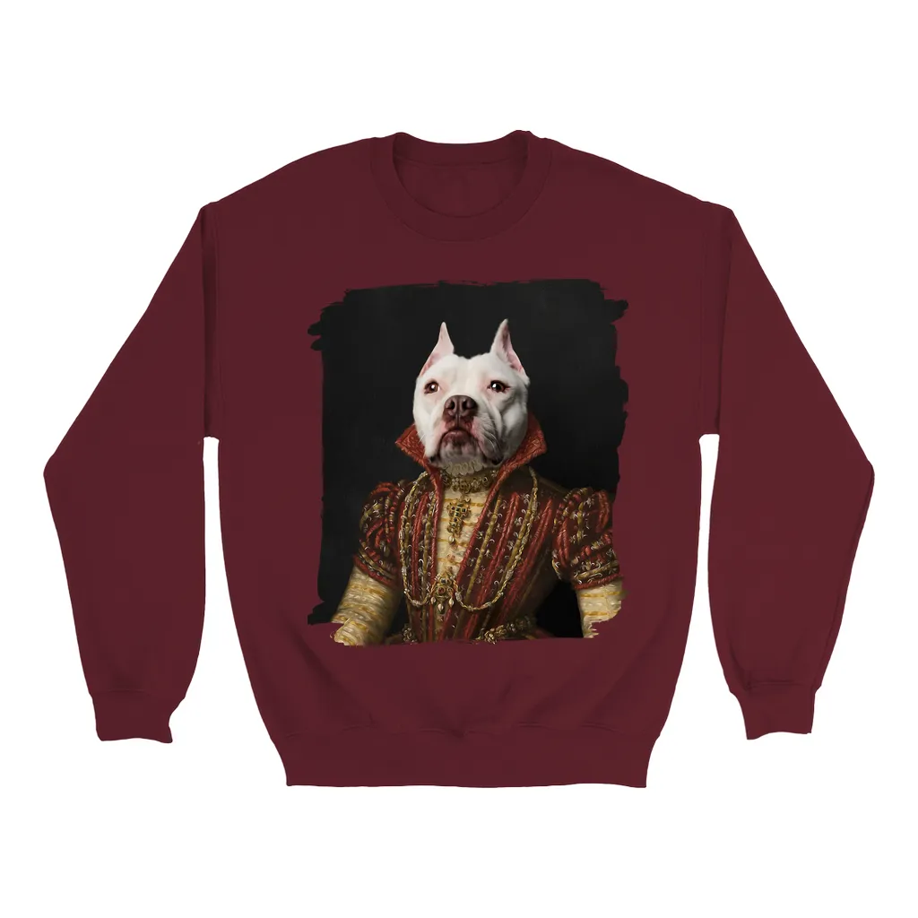 LADY IN RED - Custom Pet Portrait Epic Sweatshirt