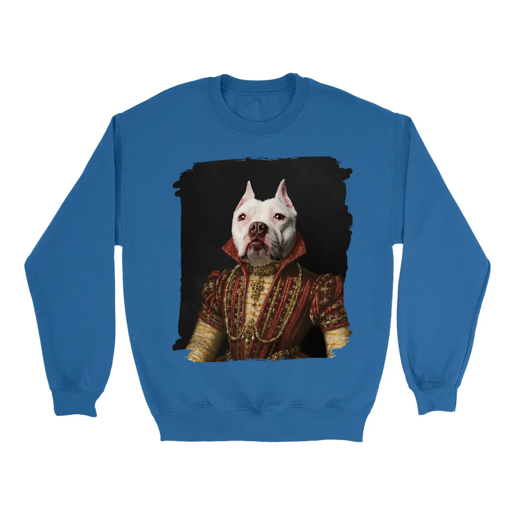 LADY IN RED - Custom Pet Portrait Epic Sweatshirt