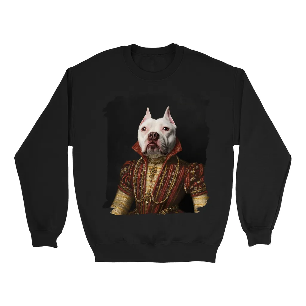LADY IN RED - Custom Pet Portrait Epic Sweatshirt