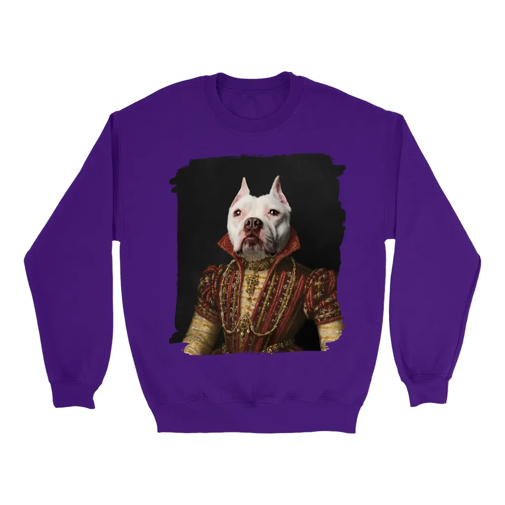LADY IN RED - Custom Pet Portrait Epic Sweatshirt