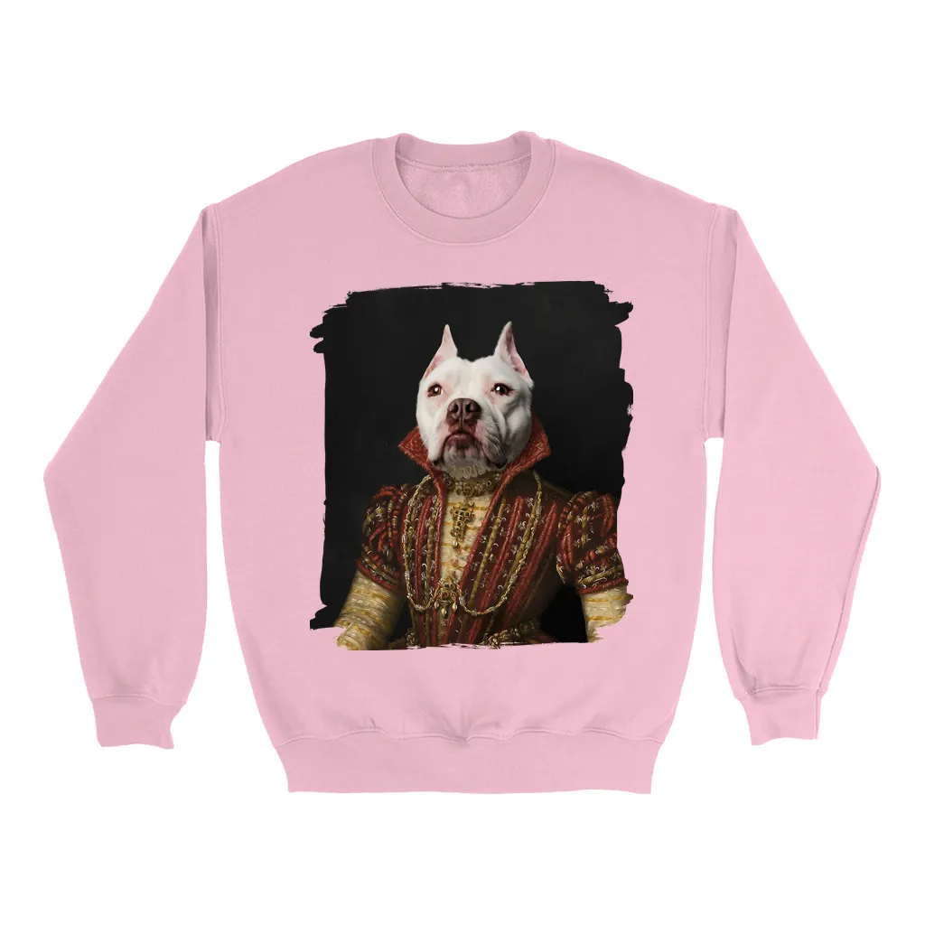 LADY IN RED - Custom Pet Portrait Epic Sweatshirt