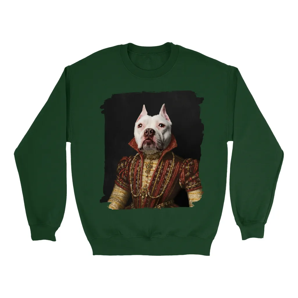 LADY IN RED - Custom Pet Portrait Epic Sweatshirt