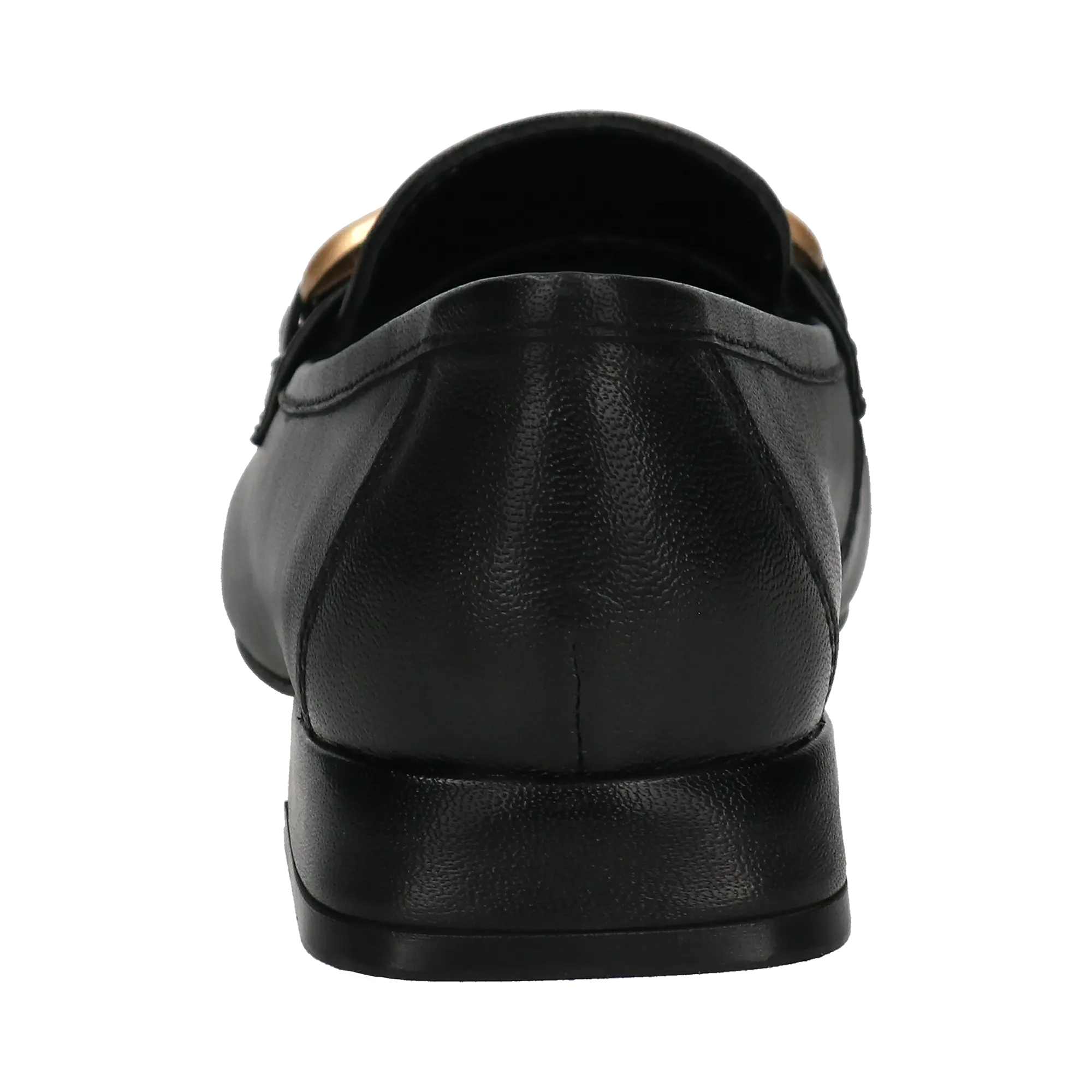 Leder Loafers schwarz