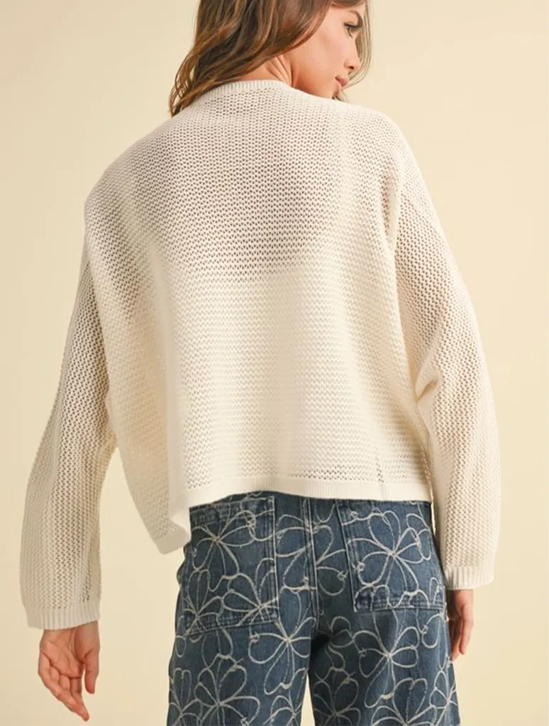 Light Weight Knitted Cardigan